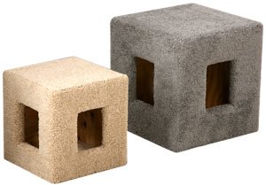 Pacific Pets Cat Cube : Color Natural : Size 17 INCH Square