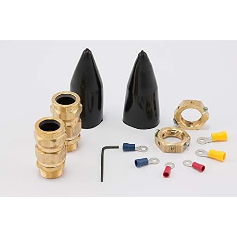 Pack of 2 TCW20S PACK ALT-EN Gland Packs Complete with EarthingNuts. Suitable for outdoor use, SWA armoured cables Cover