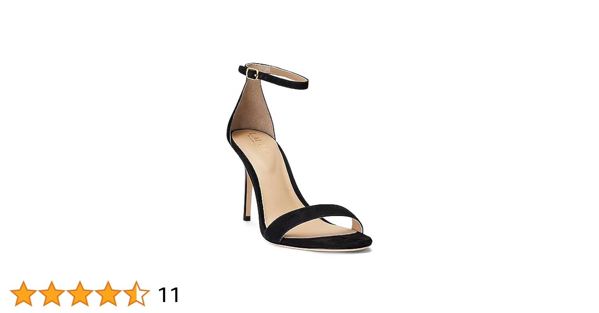 上品美脚♪【Ralph Lauren】Allie アリー スエード サンダル Amazon.com: Lauren Ralph Lauren Allie Black 5.5 B (M