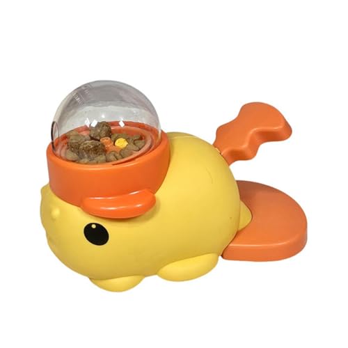 相互作用犬の治療ディスペンサーフィッシュデザインペットの猫のためのスローフードフィーダー精神刺激と体重管理相互作用ペットフィーダー