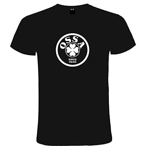 Genérico Camiseta Negra Moto OSSA Tallas S M L XL XXL (L)