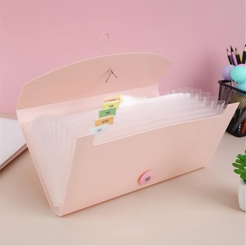 Sac d'orgue de reçus et documents à grande capacité pour une classification efficace - 4