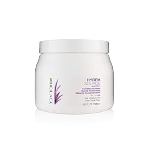 Biolage Hydra Source Conditioning Balm | Hydrates, Nourishes & Detangles Dry Damaged Hair | Moisturizing | Sulfate-Free | For Medium To Coarse Hair | Deep Conditioning | 16.9 Fl. Oz