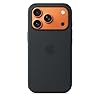 Apple iPhone 17 Pro Silikon Case mit MagSafe - Schwarz ​​​​​​​