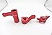 ATOPRC Bell Crank Set for Losi DBXL 2.0 (Red)