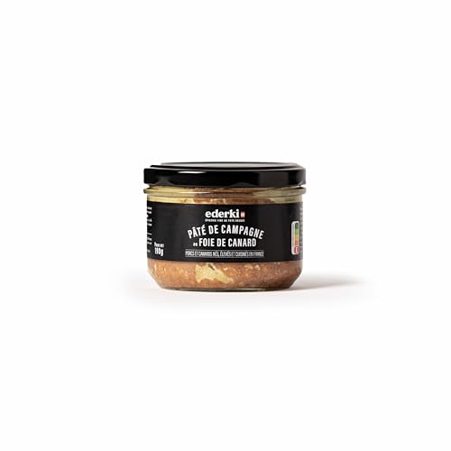 EDERKI - Paté de campo con hígado de pato 190 g