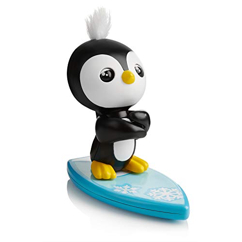 WowWee Fingerlings Baby Penguin - Tux (Black & White) - Interactive Toy