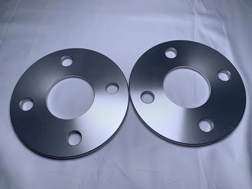 DZSQTUND Distanziali Ruote Adattatori per Auto 2 Pezzi Distanziali Ruota da 5Mm PCD 4x100 con Foro Centrale 56.1Mm Distanziali Ruote Veicolo