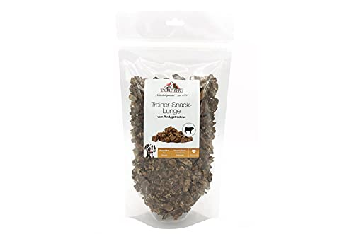 TACKENBERG Trainer-Snack-Lunge vom Rind für Hunde - 250 g - leckerer natürlicher Kausnack in Premiumqualität - schonend getrocknet - reines Naturprodukt zur Belohnung, als Snack oder Leckerli Cover