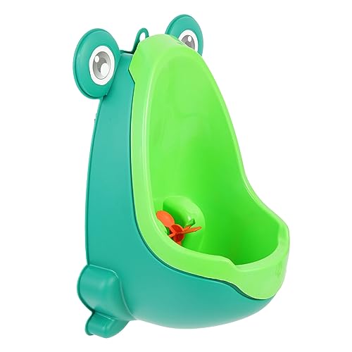 JOINPAYA 男の子用小便器 幼児トイレトレーニング用 カエル型 トイレアクセサリー 滑り止め 安定設計 かわいいデザイン トイレトレーニングおもちゃ 男の子用トイレ 小さな子供のためのトイレトレーニング