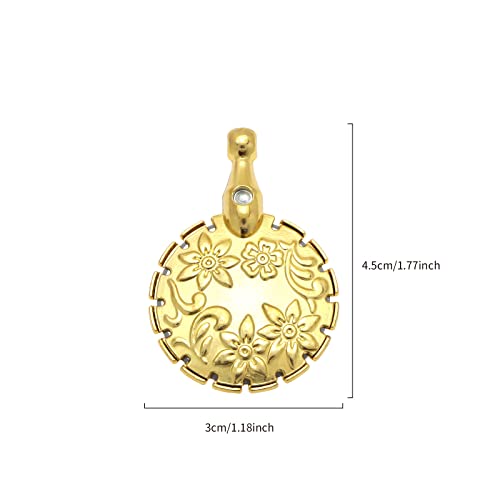 image for VGOL 4PCS Yarn Cutter Pendants Round Thread Cutters Decors Yarns Cutte