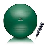 BODYMATE Pelota de Ejercicio para Fitnes con Sistema antirreventones | con bombín | Bola de Yoga Pilates y Ejercicio | Balón para Sentarse | Balon de Ejercicio para Fitness