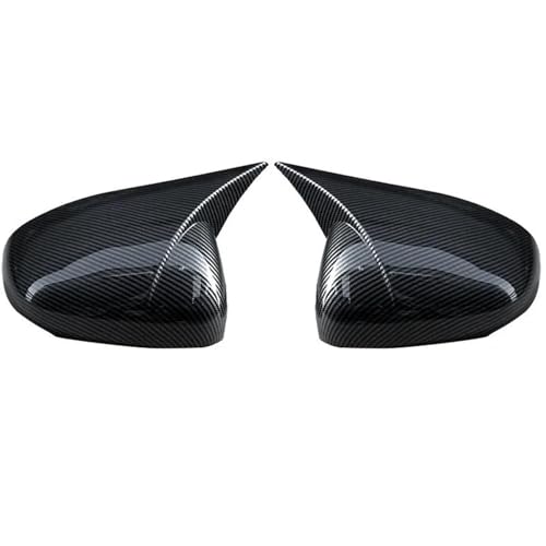 �ɓK������x���c W177 A CLA�N���X C118 V177 2019 2020 CL??A200 �ɓK������CLA250 CLA35 CLA45S �Z�_�� �T���[�� A180 �p �u���b�N �T�C�h�~���[�J�o�[�L���b�v �ɓK������(Carbon Fib