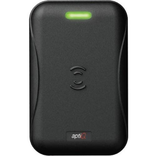 aptiQ MT15-485 Multi-Technology Single Gang Reader - Black