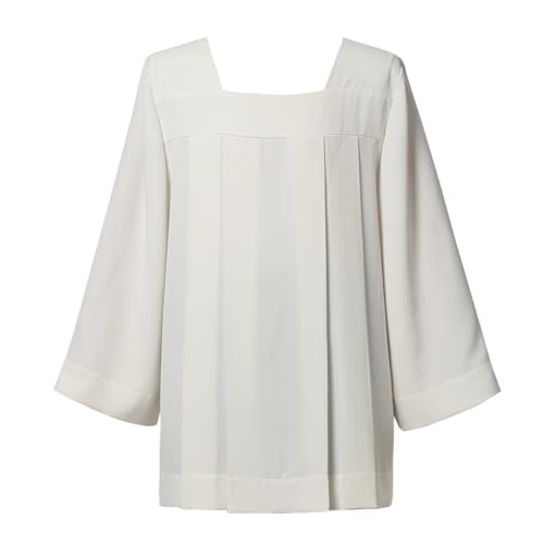 Catholic Premium Clergy Cassock White Pleated Surplice Church Robes for Men Church Vestment