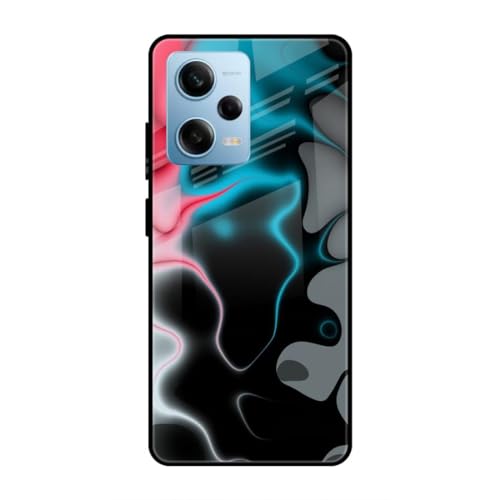 Image of SmashItUp Unique Design | Pattern | Marble Designer Printed TPU Metal Case Mobile Back Cover for Redmi Note 12 Pro 5G