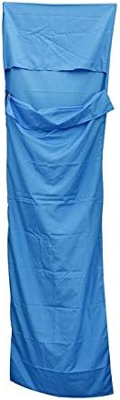 Housweety Silk Single Liner Sleeping Bag Camping Travel Mini Sleeping Bag