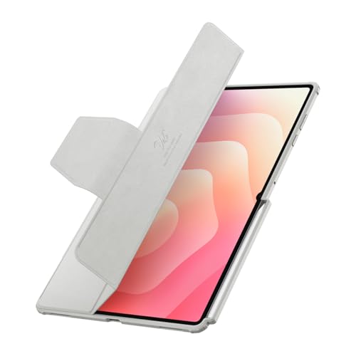 Image of Spigen for Galaxy Tab S11 Ultra Case (2025), Air Skin Pro Detachable Magnetic Cover with Clear Transparent Back and Pencil Holder, Gray