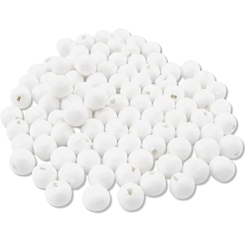 SPUNNYS Lot de 100 boules en ouate de cellulose ø 8 mm