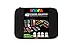 POSCA 186840 - POSCA Marker Set, 40 Acrylstifte in Strichbreiten PC-1MC, PC-3M, PC-5M, PC-8K