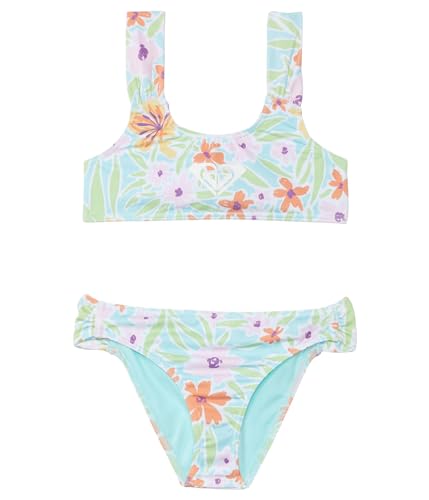 Roxy Girls' Hawaiian Spirit Bralette Set Swimsuit