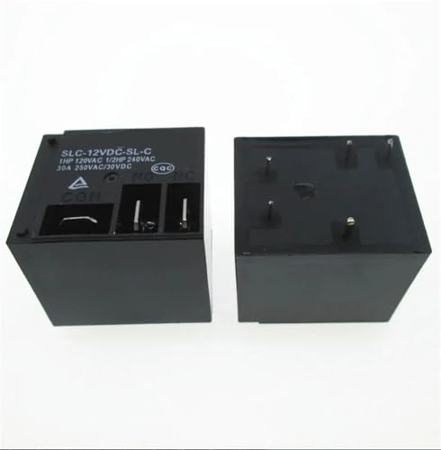 Relais 12 V SLC-12VDC SLC 12 V CC 30A 250V CA broche DIP5 Songle électronique