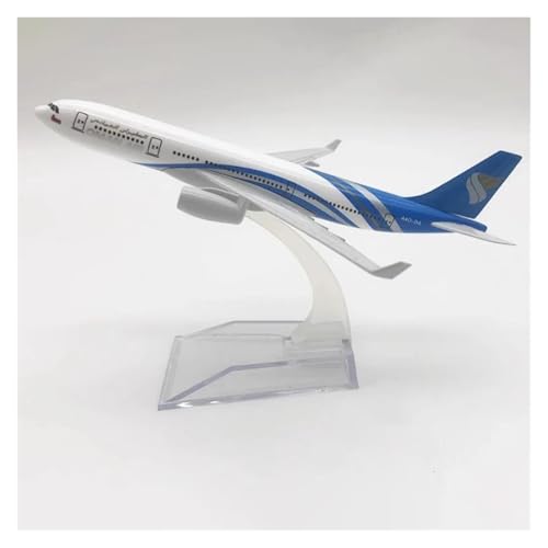 Modelos de aviones a pequeña escala de Omán A330 en aleación de 16 cm 5