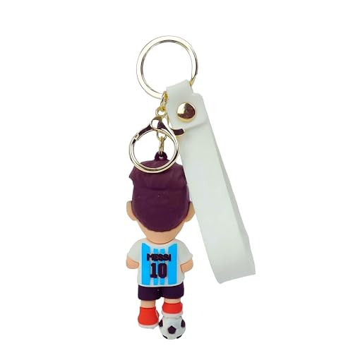Image of Cute 3D Keychain | Keyring & Quirky Bag Charm | Hard Silicone, Unbreakable | Travel Essential | Kids Friendly | Strap & Bag Hook