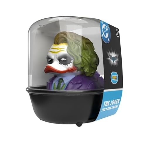 TUBBZ Mini: Batman The Dark Knight - Joker Figura Mini Coleccionable de Pato de Goma Disfrazado | Ya disponible en tu tienda friki favorita! En mundofriki.es!