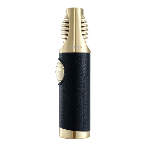 WEIYUORT Encendedor de butano Metal, Encendedor Multifuncional con Boquilla latón Resistente a Altas temperaturas, Adecuado for soldar y cocinar al Aire Libre(Black2)