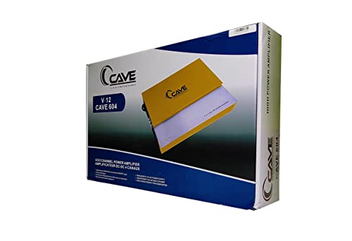 Image of Cave V-12 604 4-Channel Amplifier High Power Amplifier