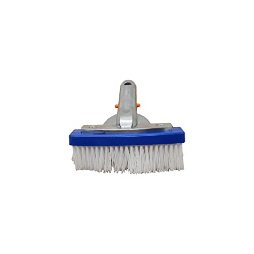 FAMKIT 5. Escova de piscina de cerdas de 12,7 cm com alça de alumínio para limpeza de piscina