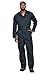 Bulwark Men's Flame Resistant 9 oz Twill Cotton Classic Coverall with Hemmed Sleeves, Navy, 40