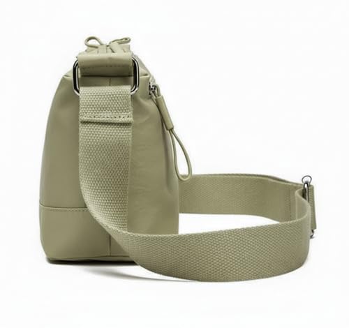 Image of WildHorn Nylon Sling Bag for Women | Lightweight Crossbody Shoulder Bag | 3 Zipper Pockets | Adjustable Strap | Travel, Office & Daily Use