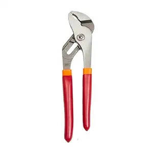 Taparia 1223 Steel (200mm) Water Pump Plier (Red and Silver)