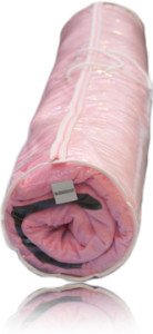 Snug Square Play Mat - Large 55" Ultra-Comfortable, Plush Foam Playmat for Baby, Toddler, and Children with Bonus Carry Case (Pink-Slate)