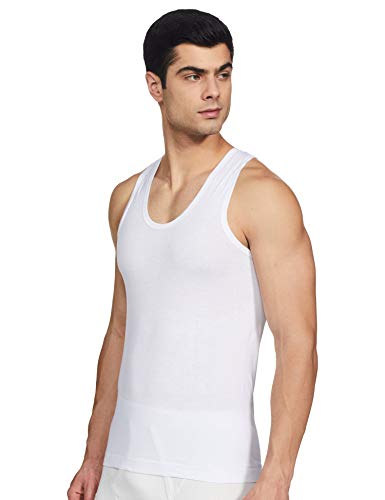 Rupa Jon Men Vest, Round Neck Sleeveless Vest, 100% Cotton, Regular Fit,Assorted Colour,Pack of 3 - Image 4