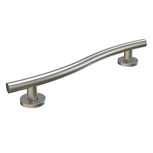 Keeney Gb2022-16Bn Wave Grab Bar 1.25 Dia X 16 In., Brushed Nickel #TOP3