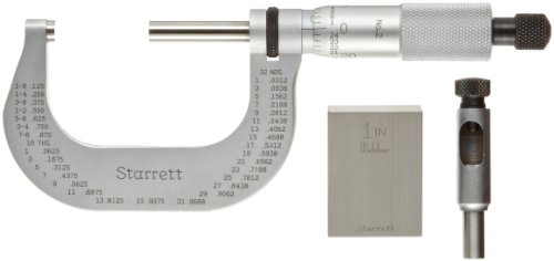 Micrómetro de exteriores Starrett 2ARL para talleres de mecanizado