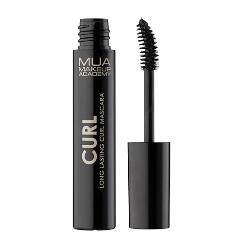 MUA Makeup Academy Long Lasting Curl Mascara Black Vegan & Cruelty Free 6ml