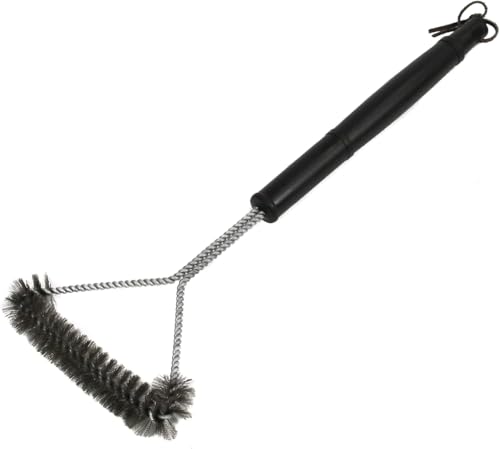 Grill Brush Bristle Free w/ReplaceableHead, Enamel Safe, Grill Cleaner for Outdoor BBQ & Griddle,...
