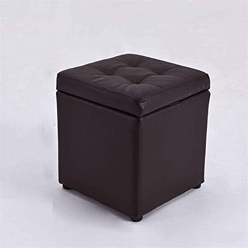 Repose-pieds en cuir moderne pour optimiser un petit salon - 2