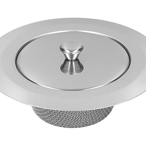Colador para fregadero de cocina 2 piezas acero inoxidable miniatura 3
