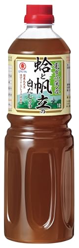 [公式]ヒガシマル醤油 割烹関西 蛤と帆立の白だしつゆ 1ℓの商品画像（Amazon）