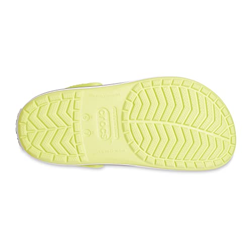 Image of Crocs Unisex Men's and Women's Crocband Clog, Citrus, 14 US