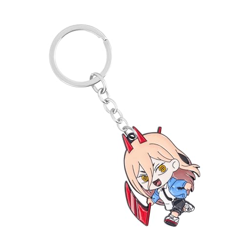 Weeb Keychains Chainsaw Man Anime Keychain – Power Anime Merch