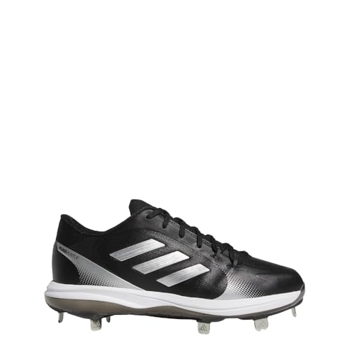Adidas Women's EG5634 Baseball Shoe, Black/Silver/White2