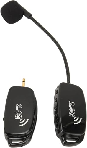 Wireless Instruments Microphone, 2.4G Wireless Erhu Microphone Pickup Noise Reduction Anti Interference Violin Microphone Pickup for Instruments Erhu Acoustic Guitar