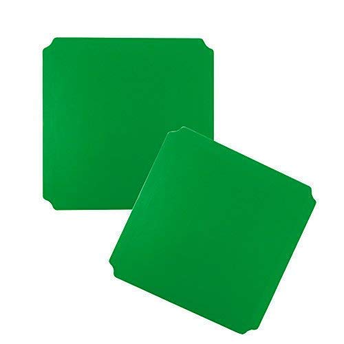 move and stic 2er Set Platte grün 40x40 cm