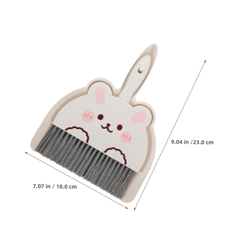 GLEAVI 4 Sets Kleiner Schreibtisch Reinigungsbesen Miniatur Handbesen Kleiner Schneebesen Besen Mini Schreibtischbesen Und – Bild 3